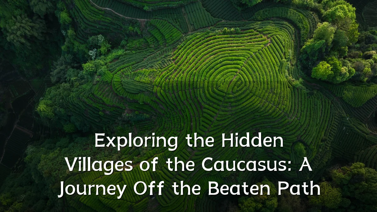 Exploring the Hidden Villages of the Caucasus: A Journey Off the Beaten Path