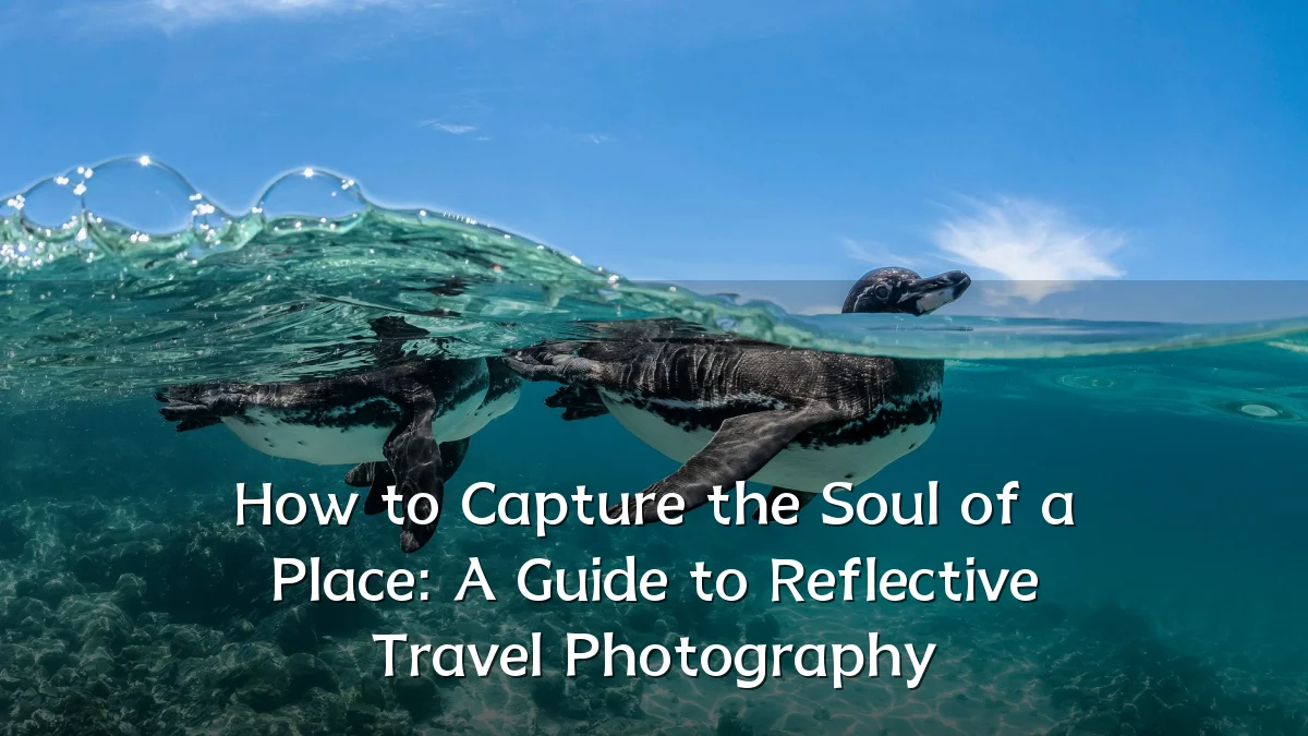 How to Capture the Soul of a Place: A Guide to Reflective Travel Photography