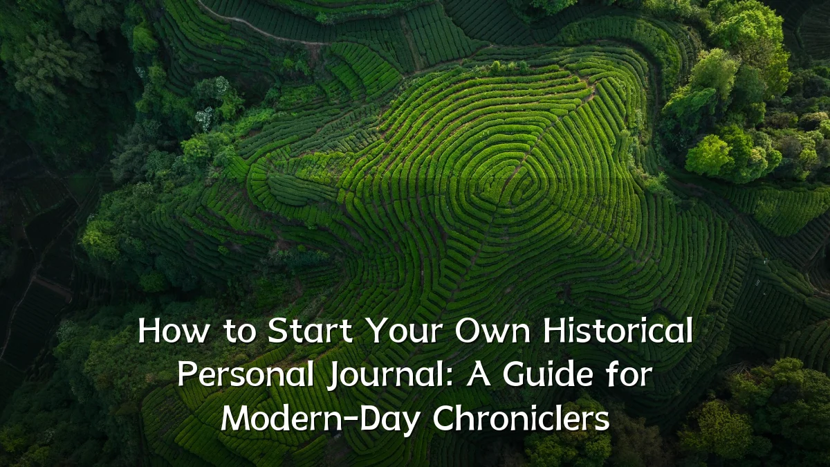 How to Start Your Own Historical Personal Journal: A Guide for Modern-Day Chroniclers