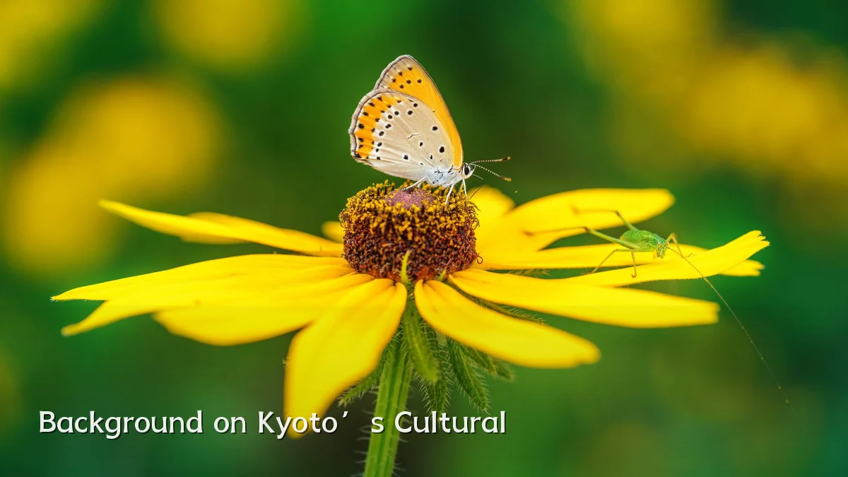 Background on Kyoto’s Cultural