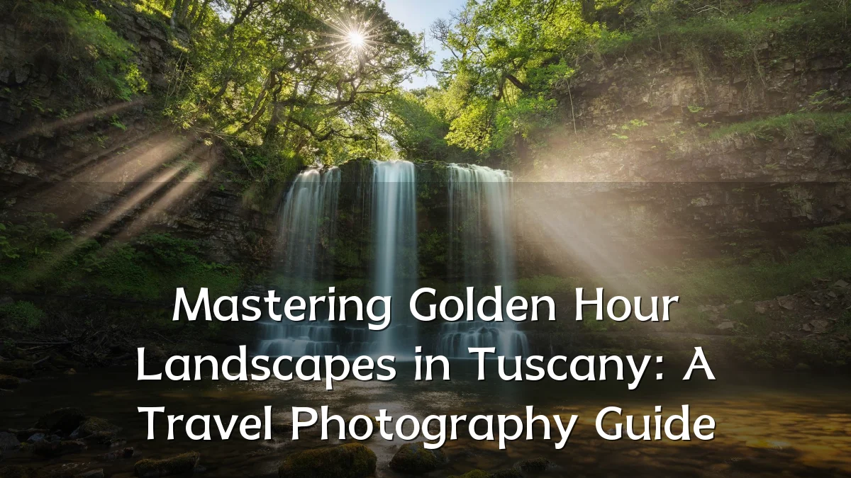 Mastering Golden Hour Landscapes in Tuscany: A Travel Photography Guide