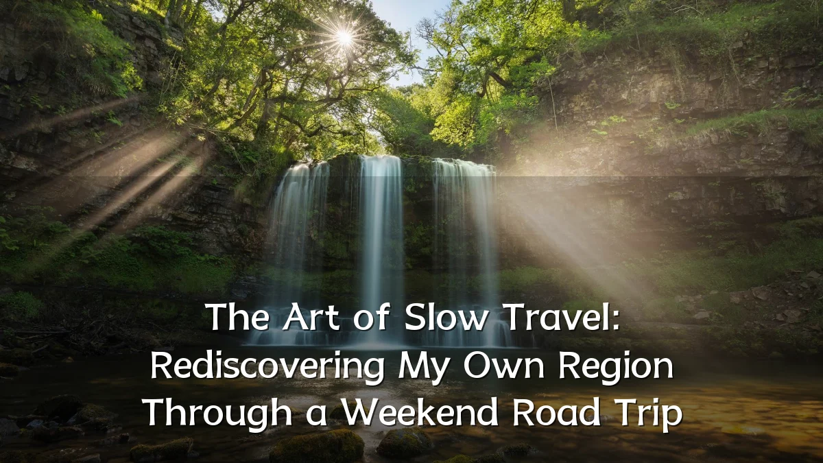 The Art of Slow Travel: Rediscovering My Own Region Through a Weekend Road Trip