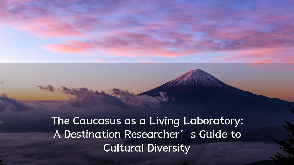 The Caucasus as a Living Laboratory: A Destination Researcher’s Guide to Cultural Diversity