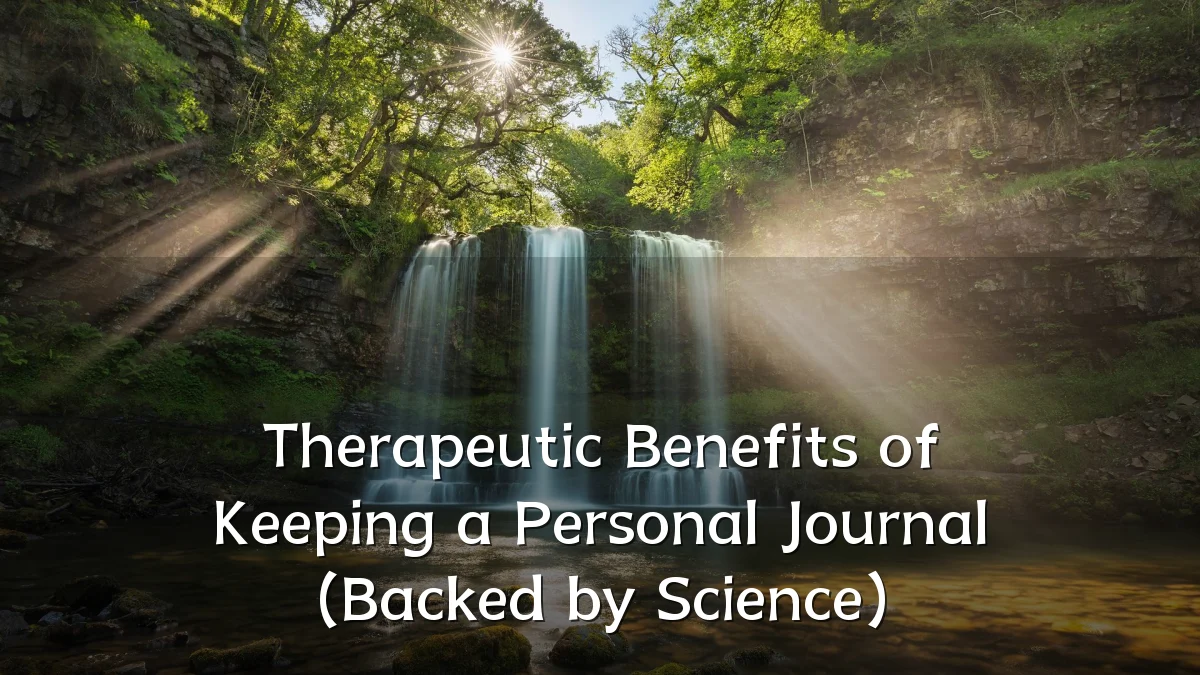 Therapeutic Benefits of Keeping a Personal Journal (Backed by Science)