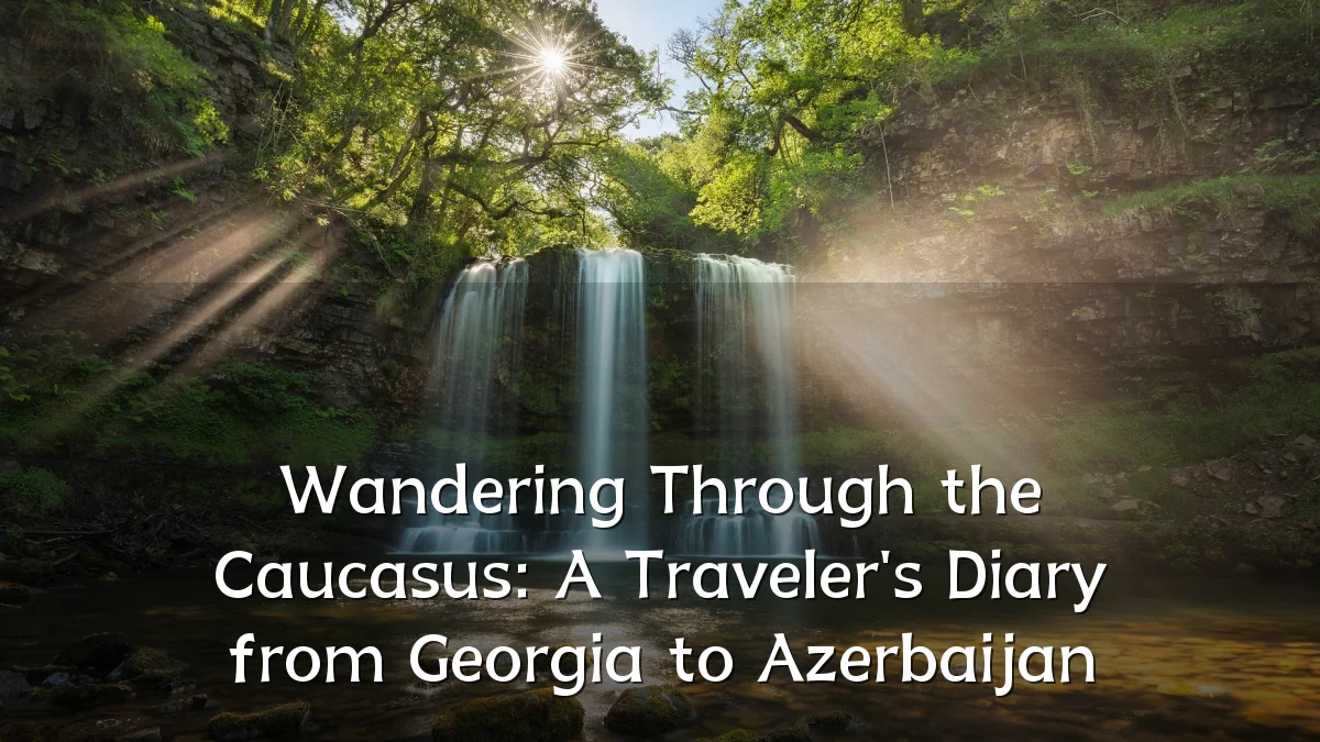 Wandering Through the Caucasus: A Traveler's Diary from Georgia to Azerbaijan