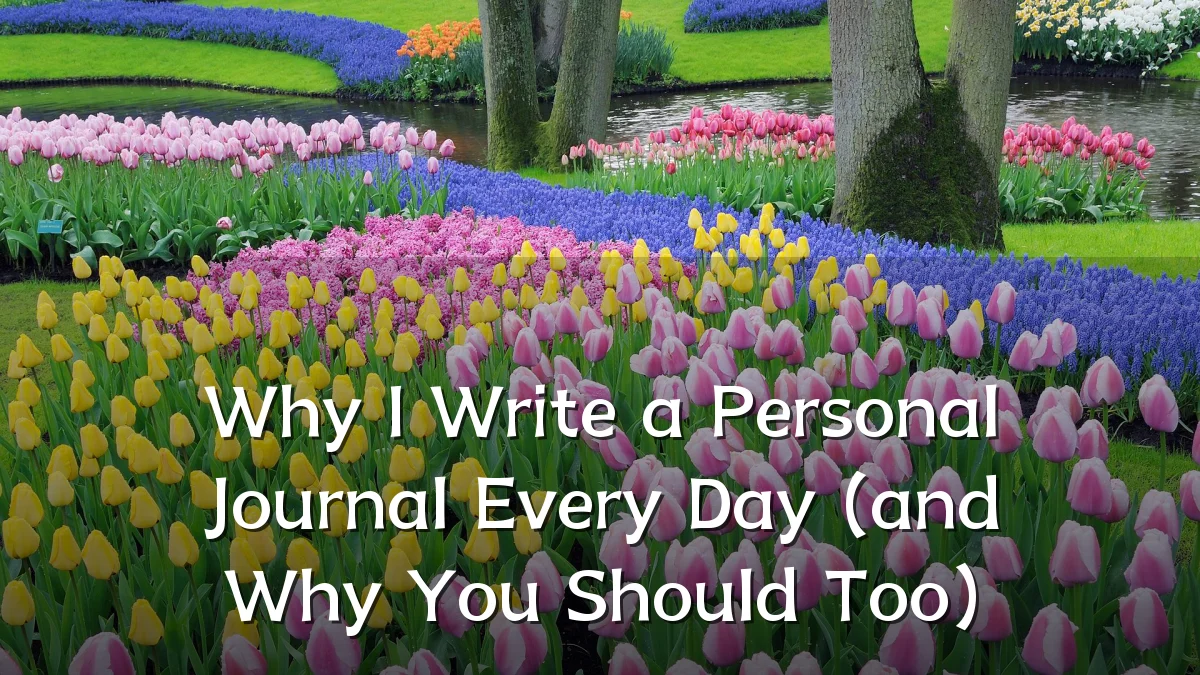 Why I Write a Personal Journal Every Day (and Why You Should Too)